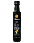 Caliendo Peach Infused Balsamic Vinegar, Modena IGP, Authentic Italian - 8.5 Fl Oz Bottle