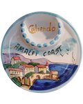 Caliendo AMALFI Dipping & Appetizer Plate - 6 x 1.375 Hand Crafted Ceramic Dish